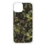 Green Camouflage Military Army Pattern iPhone 14 TPU UV Print Case