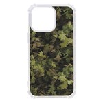 Green Camouflage Military Army Pattern iPhone 13 Pro TPU UV Print Case