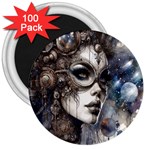 Woman in Space 3  Magnets (100 pack)