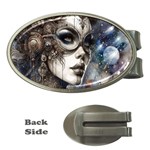 Woman in Space Money Clips (Oval) 