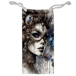Woman in Space Jewelry Bag