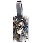 Woman in Space Luggage Tag (two sides)