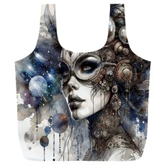Woman in Space Full Print Recycle Bag (XXL) from ZippyPress Back