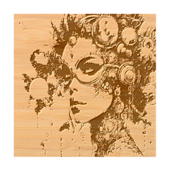 Woman in Space Bamboo Coaster Set from ZippyPress Coaster 2