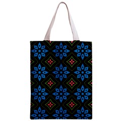 Flowers Pattern Floral Seamless Zipper Classic Tote Bag from ZippyPress Front