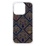 Pattern Seamless Antique Luxury iPhone 14 Pro TPU UV Print Case