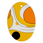 Abstract Pattern Ornament (Oval)