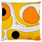 Abstract Pattern Large Premium Plush Fleece Cushion Case (Two Sides)