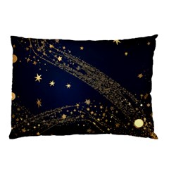Starsstar Glitter Pillow Case (Two Sides) from ZippyPress Front