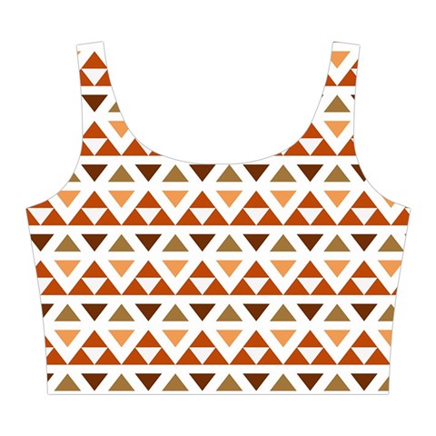 Geometric Tribal Pattern Design Midi Sleeveless Dress from ZippyPress Top Front