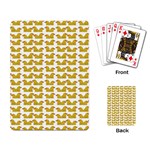 Little Bird Motif Pattern Wb Playing Cards Single Design (Rectangle)