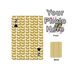 Little Bird Motif Pattern Wb Playing Cards 54 Designs (Mini)