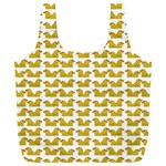 Little Bird Motif Pattern Wb Full Print Recycle Bag (XXL)