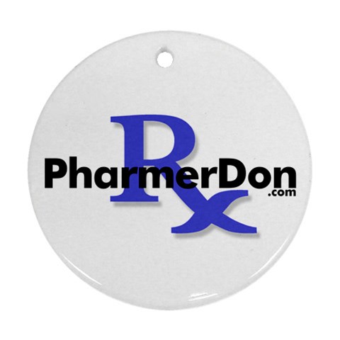 PharmerDon Logo Ornament (Round) from ZippyPress Front