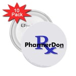 PharmerDon Logo 2.25  Button (10 pack)