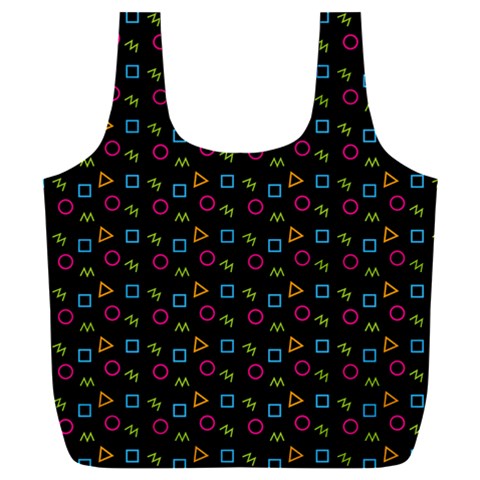 Background Ornamental Pattern Full Print Recycle Bag (XXL) from ZippyPress Front