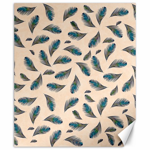Background Palm Leaves Pattern Canvas 20  x 24  from ZippyPress 19.57 x23.15  Canvas - 1