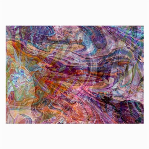 Spring waves Large Glasses Cloth (2 Sides) from ZippyPress Front