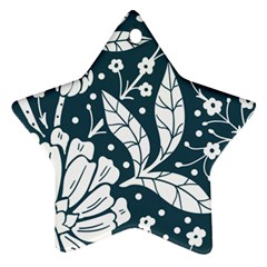 Spring Pattern Star Ornament (Two Sides) from ZippyPress Back