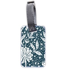 Spring Pattern Luggage Tag (two sides) from ZippyPress Back