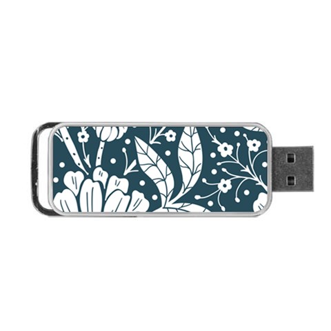 Spring Pattern Portable USB Flash (Two Sides) from ZippyPress Front