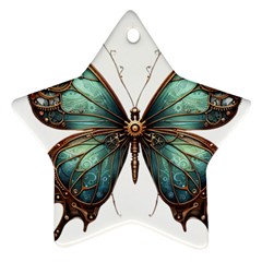 Mechanical Butterfly Star Ornament (Two Sides) from ZippyPress Back