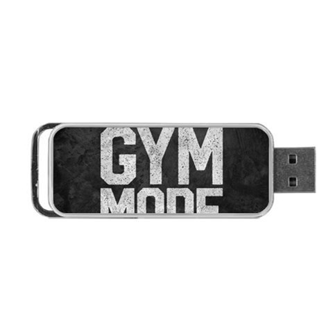 Gym mode Portable USB Flash (Two Sides) from ZippyPress Front
