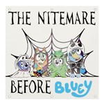bluey halloween Banner and Sign 4  x 4 