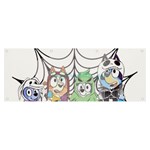 bluey halloween Banner and Sign 8  x 3 