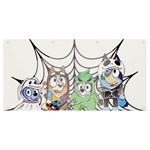 bluey halloween Banner and Sign 8  x 4 
