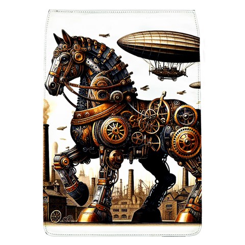 Steampunk Horse Punch 1 Removable Flap Cover (L) from ZippyPress Front