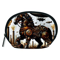 Steampunk Horse Punch 1 Accessory Pouch (Medium) from ZippyPress Front