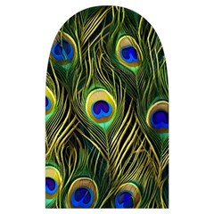 Peacock Pattern Microwave Oven Glove from ZippyPress Back