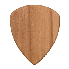 Pattern Shape Design Art Drawing Wood Guitar Pick (Set of 10) from ZippyPress Front