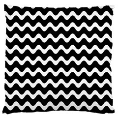 Wave Pattern Wavy Halftone 16  Baby Flannel Cushion Case (Two Sides) from ZippyPress Front
