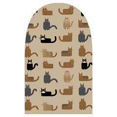 Cat Pattern Texture Animal Microwave Oven Glove from ZippyPress Back