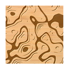 Paper Cut Abstract Pattern Bamboo Coaster Set from ZippyPress Coaster 4