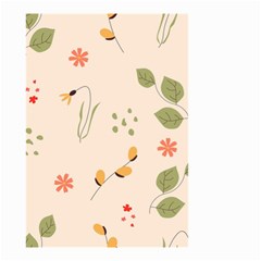 Spring Art Floral Pattern Design Small Garden Flag (Two Sides) from ZippyPress Front