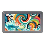Waves Ocean Sea Abstract Whimsical Memory Card Reader (Mini)