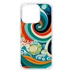 Waves Ocean Sea Abstract Whimsical iPhone 14 Pro TPU UV Print Case