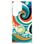 Waves Ocean Sea Abstract Whimsical Samsung Galaxy S24 Plus 6.7 Inch TPU UV Case