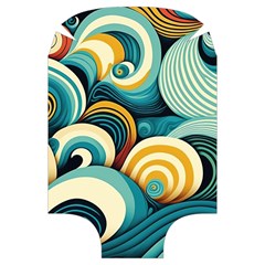 Wave Waves Ocean Sea Abstract Whimsical Luggage Cover (Large) from ZippyPress Back