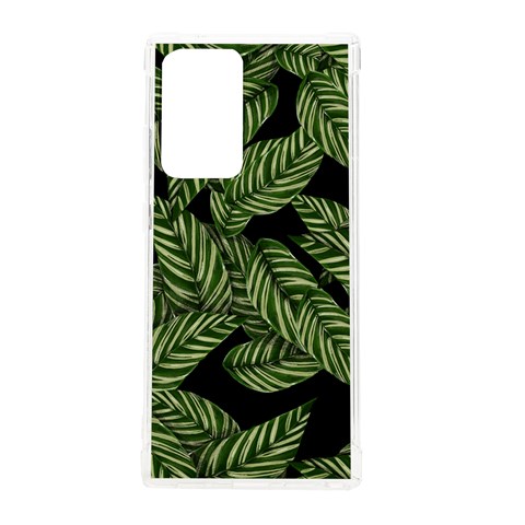 Background Pattern Leaves Texture Samsung Galaxy Note 20 Ultra TPU UV Case from ZippyPress Front