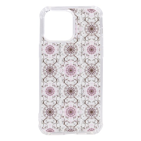 Pattern Texture Design Decorative iPhone 14 Pro Max TPU UV Print Case from ZippyPress Front