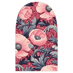 Vintage Floral Poppies Microwave Oven Glove from ZippyPress Back