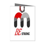 Be Strong  Mini Greeting Cards (Pkg of 8)