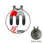 Be Strong  Hat Clips with Golf Markers