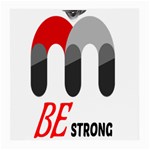 Be Strong  Medium Glasses Cloth (2 Sides)