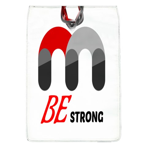 Be Strong  Removable Flap Cover (L) from ZippyPress Front