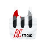 Be Strong  Full Print Recycle Bag (S)
